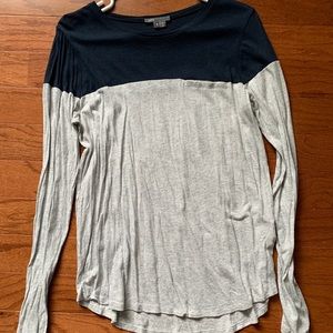 Vince tissue long sleeve tee